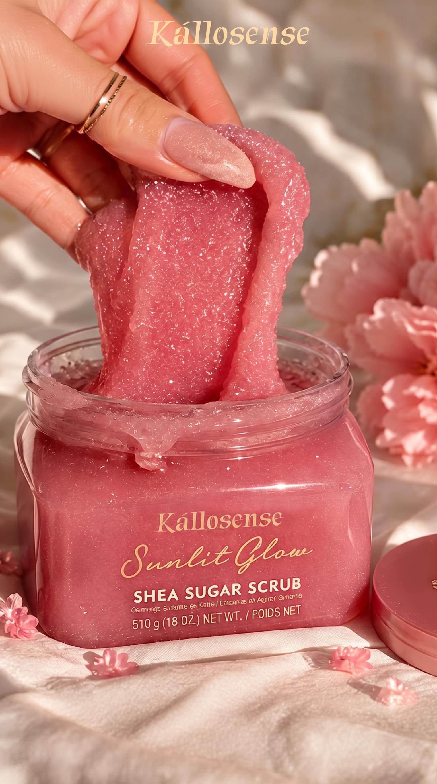 Kállosense sugar body scrub